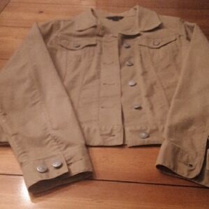 Lands' End Classic Tan Jacket